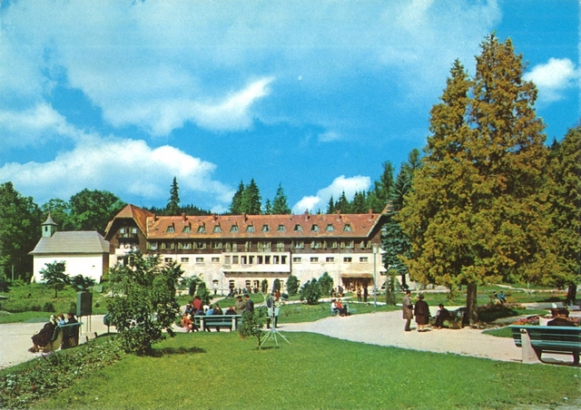 2036 - Borsec. Pavilionul central